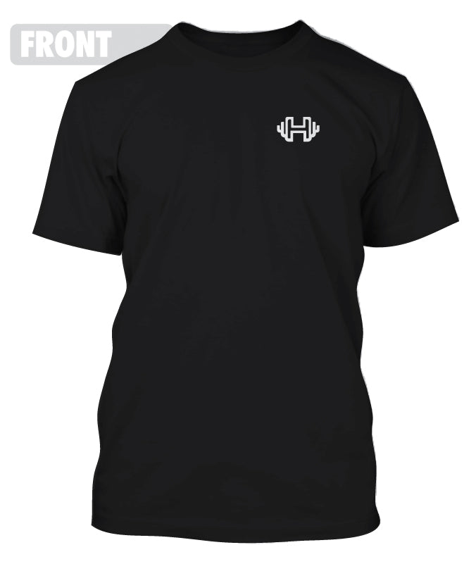 Black Barbell T-Shirt